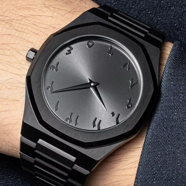 Luxury Waterproof Arabic Dial Watch