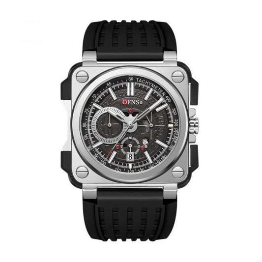 Square Dial Chrono Edge Men's Quartz Watch